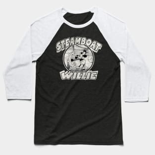 Steamboat Willie Worn Baseball T-Shirt